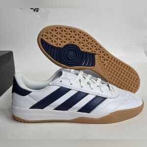 adidas men Copa Premiere SB White/Blue Sneakers Mens 9 NEW!